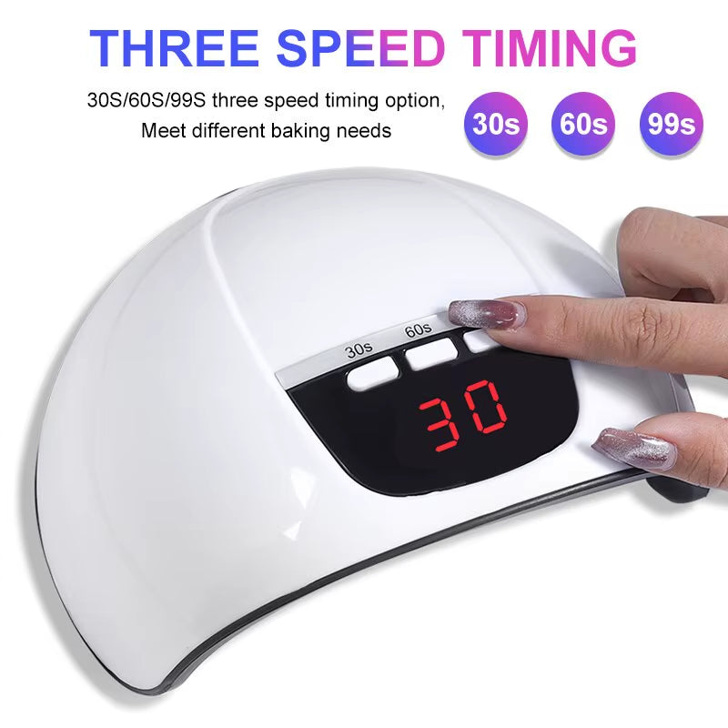 Professional Nail Dryer 18LEDS Infrared Sensor Manicure Nail Lamp for Quick Curing All UV Gel Nail Polish Nail Dryer Salon Tools